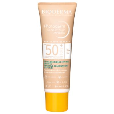 Bioderma Photoderm COVER Touch SPF50+ Very Light: High Protection Tinted Mineral Sunscreen for Sensitive Skin, Facial Sunscreen, 40gr - image 6