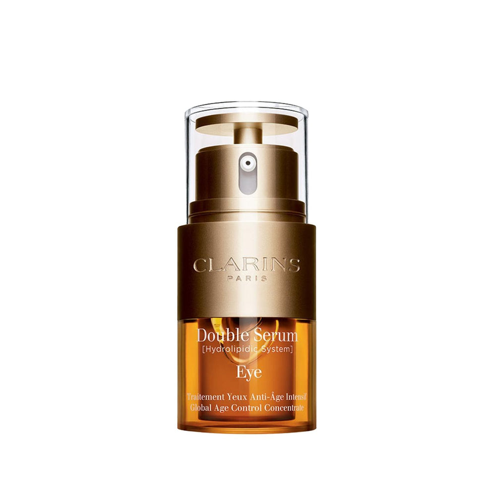 Clarins Double Serum Eye: Anti-Aging Eye Serum, Reduce Wrinkles & Dark Circles - Best Eye Serum 20ml Clarins Double Serum Eye: Anti-Aging, Wrinkle & Dark Circle Serum Clarins eye serum, Double serum eye, Anti-aging eye serum, Eye wrinkle serum, Dark circle treatment, Eye serum 20ml, Best eye serum, eye serum, serum, anti-aging, wrinkle reduction, dark circles, puffiness, skincare, beauty, luxury skincare, gifts for her, aging eyes, Clarins, eye care, rejuvenation, fine lines, eye treatment, skin elasticity,