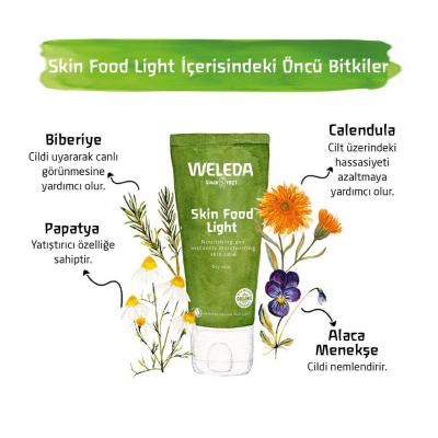 weleda-skin-food-light-moisturizer-75ml, weleda-light-moisturizer-application Weleda Skin Food Light - Daily Moisturizer | 75ml Weleda Skin Food Light Moisturizer 75ml weleda, skin-food-light, moisturizer, dry-skin-care, normal-skin-care, daily-care, light-weight, natural-ingredients, hydration, ai-generated