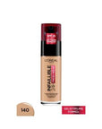 Loreal Paris Infaillible 24H Fresh Wear Foundation - Long Lasting, Waterproof Makeup with SPF 25 - 140 Golden Beige Loreal Paris 24H Fresh Wear Foundation - Long Lasting SPF 25 Makeup Loreal Paris Foundation, 24H Fresh Wear Fondöten, Long Lasting Makeup, SPF 25 Foundation, Waterproof Foundation, Foundation Makeup, Makeup with SPF, Long Lasting Foundation, Waterproof Makeup, Cosmetics, Beauty Products, Skincare Makeup, Natural Finish Foundation, Flawless Makeup, Everyday Makeup