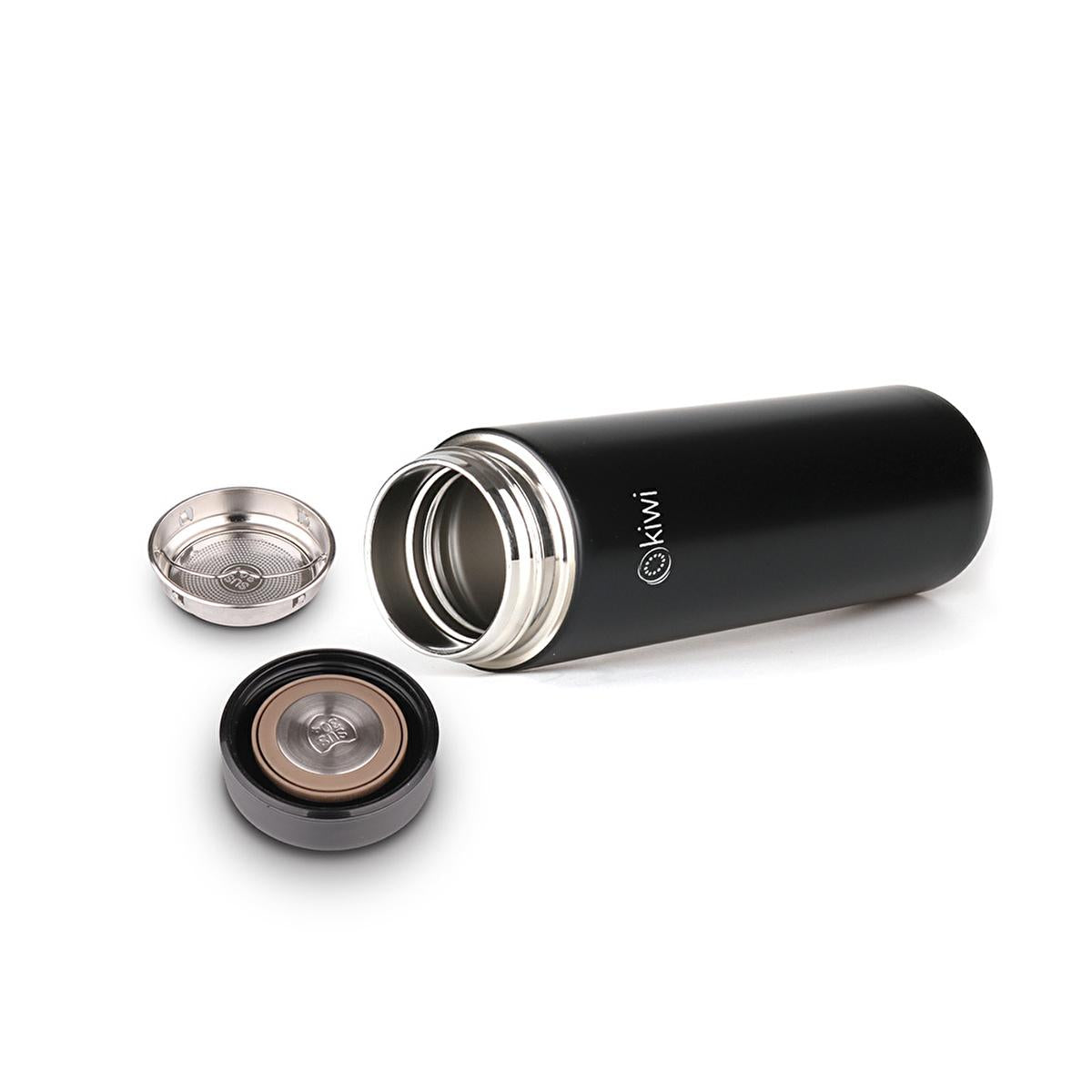 Kiwi Digital Thermos: 500ml Stainless Steel Insulated Water Bottle with Temperature Display - Keeps Drinks Hot & Cold for Camping, Travel Kiwi Digital Thermos: Temperature Display, Stainless Steel - 500ml digital thermos, temperature display thermos, stainless steel thermos, insulated water bottle, hot and cold thermos, camping thermos, travel thermos, 500ml thermos, digital temperature water bottle, stainless steel insulated flask, thermos, water bottle, insulated bottle, flask, hot drinks, cold drinks, ca