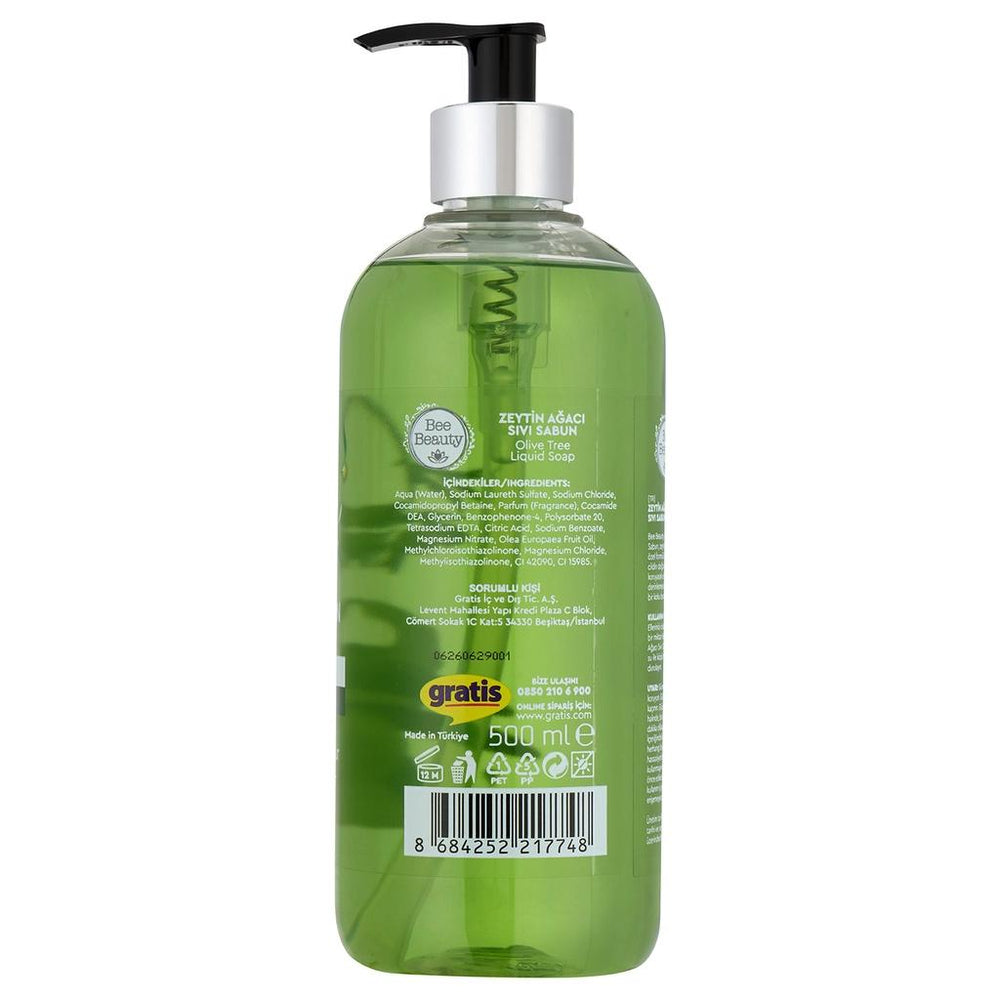 Bee Beauty Olive Tree Liquid Soap Nourishing Hand Wash 500 ml
