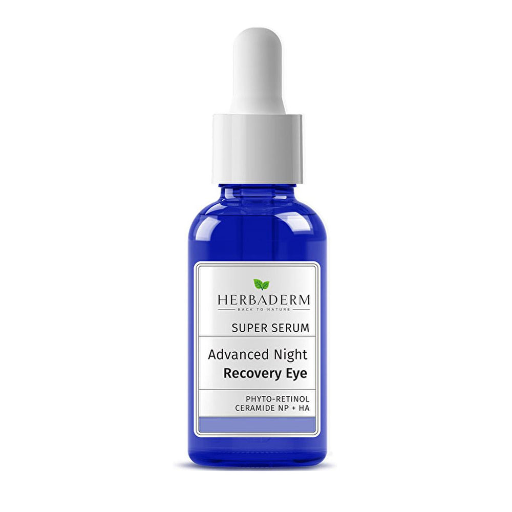 Herbaderm: Bakuchiol Anti-Wrinkle Eye Serum - Firming, Brightening, Hydrating Night Treatment for Fine Lines & Dry Eyes Herbaderm Bakuchiol Eye Serum: Anti-Wrinkle, Firming eye serum, anti-wrinkle eye serum, firming eye serum, bakuchiol eye serum, hyaluronic acid eye serum, night eye serum, eye serum for fine lines, natural eye serum, ceramide eye serum, eye serum for dry eyes, anti-aging, skincare, retinol alternative, fine lines, wrinkles, hydration, dry eyes, dark circles, puffiness, rejuvenating, moistu