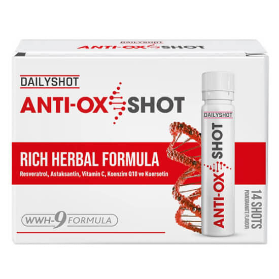 Dailyshot Anti Ox Daily Supplement Liquid 14 x 25ml
