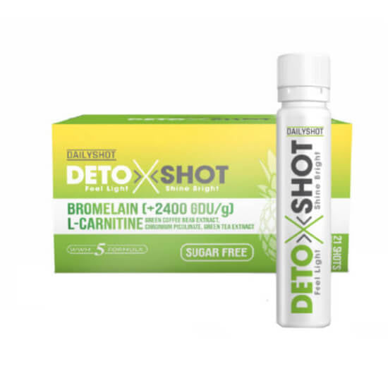 Dailyshot Detoxshot Daily Wellness Supplement 21 Shots