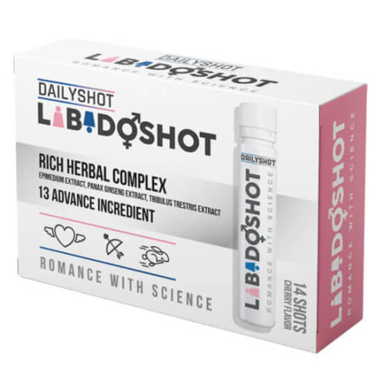 Dailyshot Libidoshot Daily Herbal Supplement 14-Pack