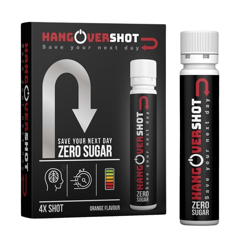 Dailyshot Hangovershot Zero Sugar Next Day Recovery 4 x 25 ml