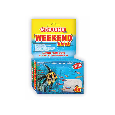 Dajana Holiday Fish Food Block Slow Release 4-Pack 25g