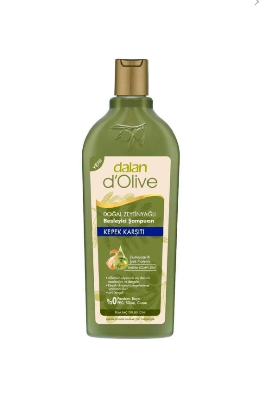 Dalan D'olive Anti-Dandruff Shampoo for Flake-Free Hair 400ml