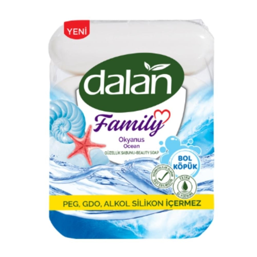 Dalan Family Ocean Fresh Beauty Soap Bar 4 x 75g