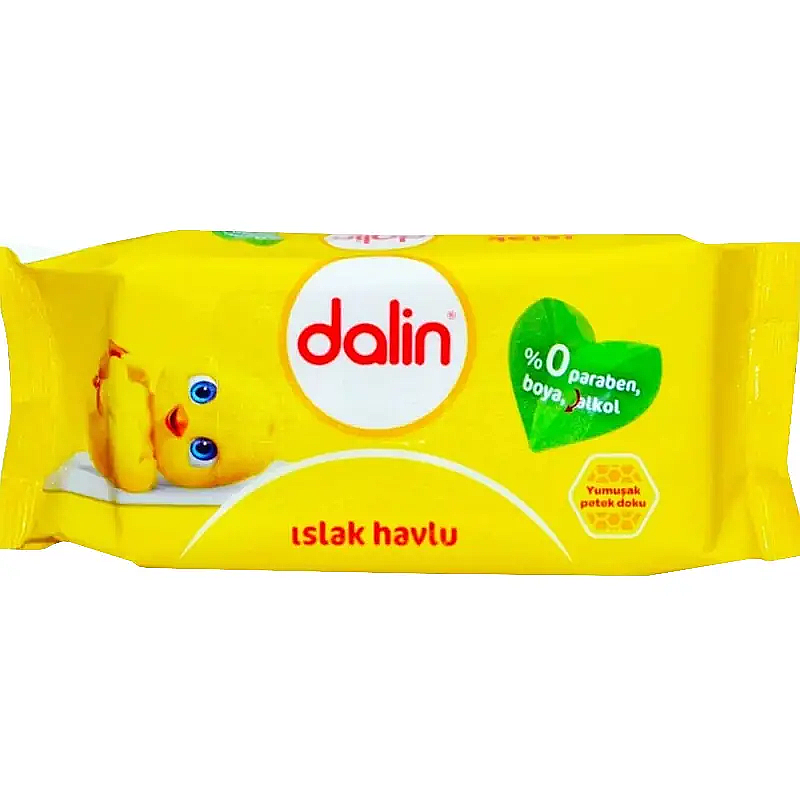 Dalin Wet Wipes 56 Count for Babies and Children