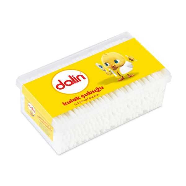 Dalin Cotton Buds Gentle Daily Cotton Swabs 200 Count