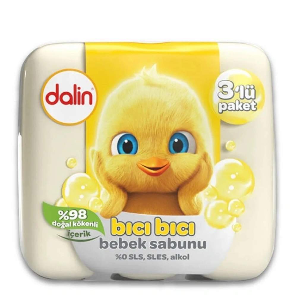 Dalin Classic Soap Bar Gentle Daily Cleanser 3x75g