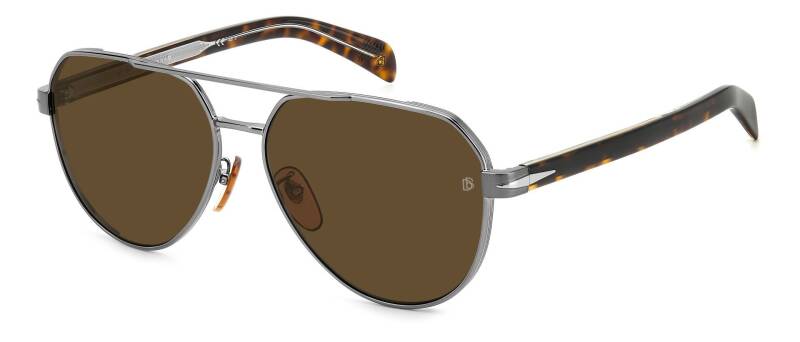 David Beckham DB 1121/G/S Brown Men's Sunglasses 1 Pair