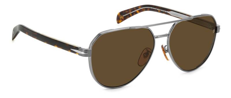 David Beckham DB 1121/G/S Brown Men's Sunglasses 1 Pair