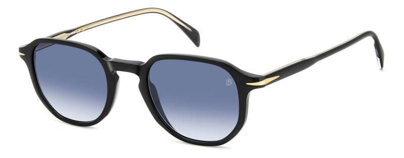 David Beckham DB 1140/S Blue Square Sunglasses 50mm