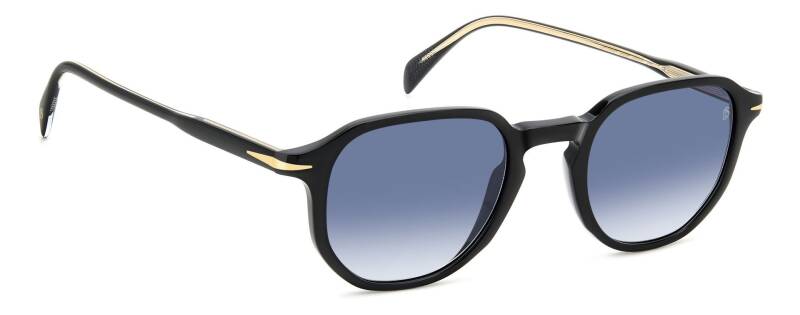 David Beckham DB 1140/S Blue Square Sunglasses 50mm