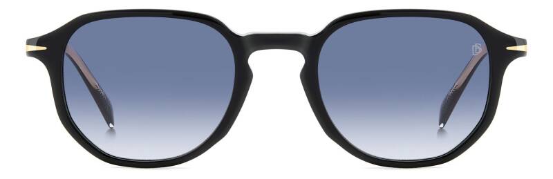 David Beckham DB 1140/S Blue Square Sunglasses 50mm