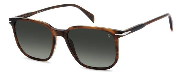 David Beckham DB 1141/S Rectangular Men's Sunglasses 55mm