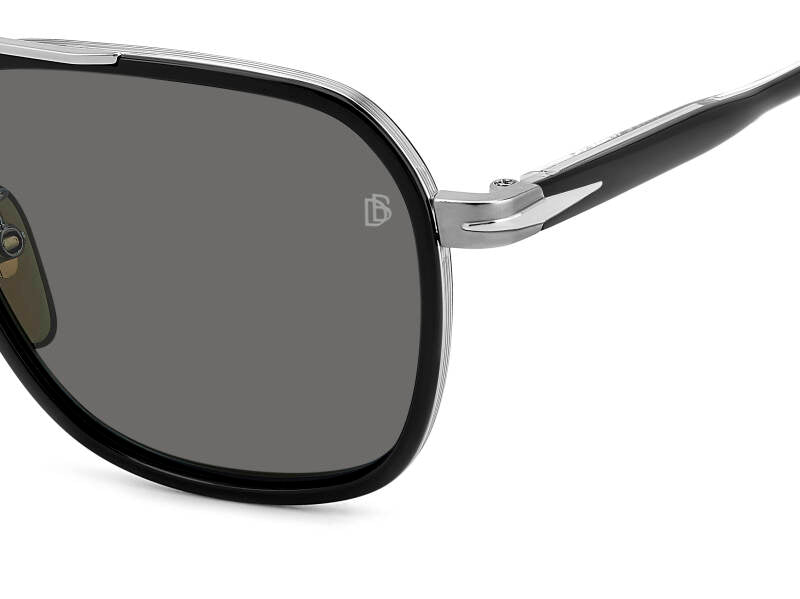 David Beckham DB 1161/S Grey Square Men's Sunglasses
