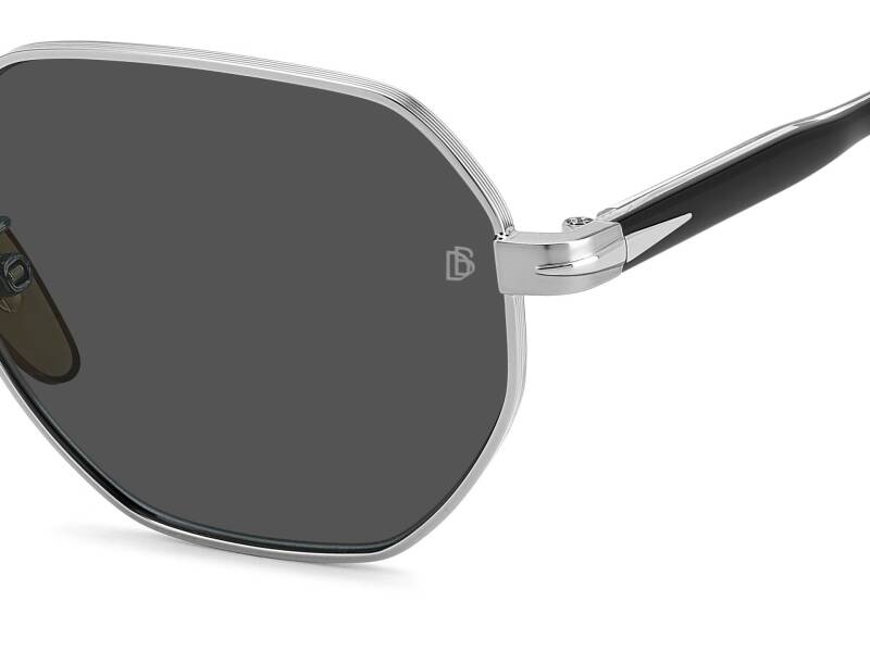 David Beckham DB 1162/F/S Grey Square Men's Sunglasses