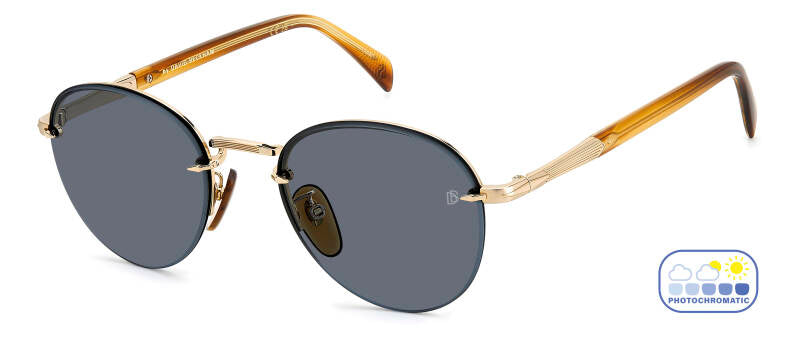 David Beckham DB 1173/S Blue Men's Sunglasses 51mm