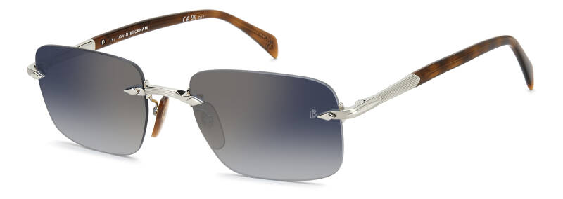 David Beckham DB 1195/S Blue Square Men's Sunglasses 57mm