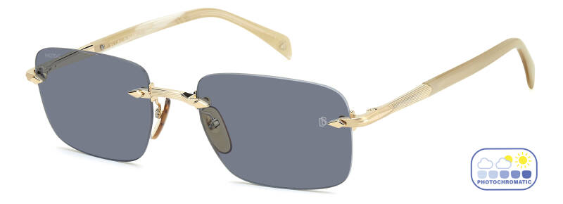 David Beckham DB 1195/S Blue Men's Sunglasses 57mm