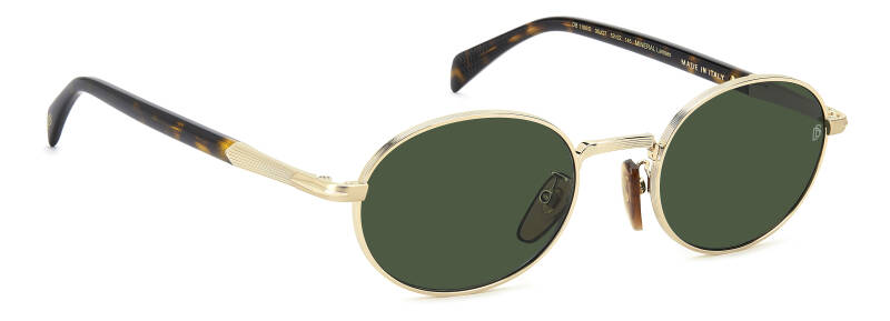 David Beckham DB 1196/S Green Lens Men's Sunglasses 52mm