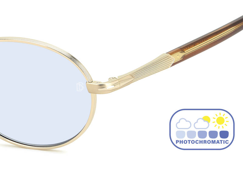 David Beckham DB 1196/S Blue Square Men's Sunglasses 52mm