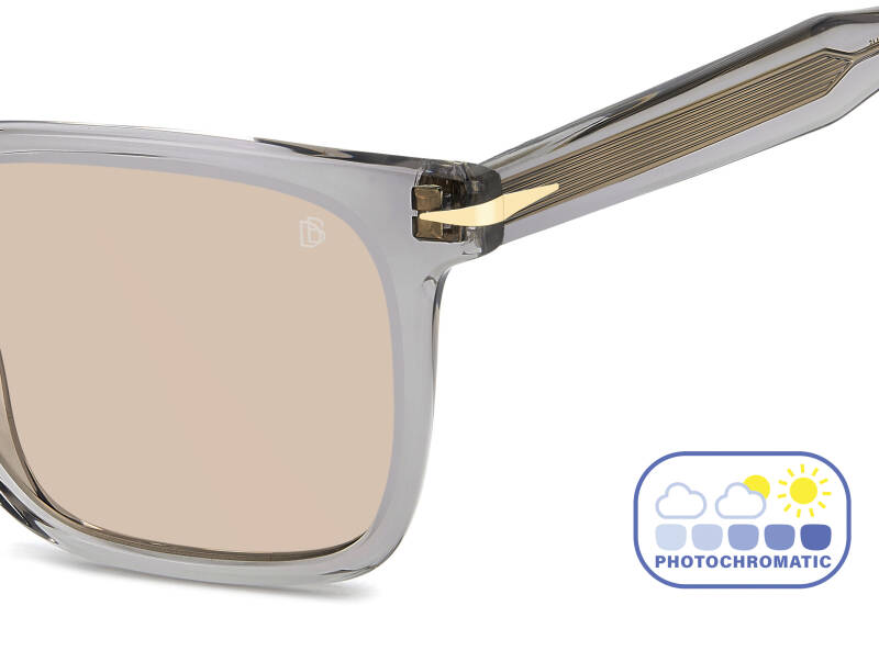 David Beckham DB 1199/G/S Pink Men's Square Sunglasses 55mm