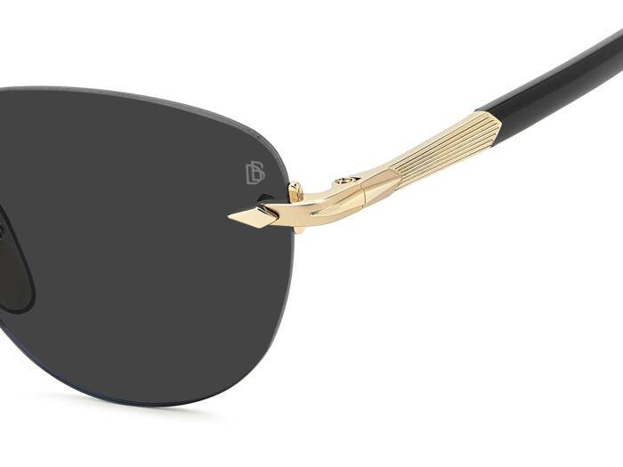 David Beckham DB 1224/S Men's Classic Square Sunglasses 51mm