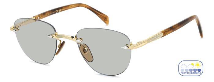 David Beckham DB 1224/S Men's Classic Square Sunglasses 51mm