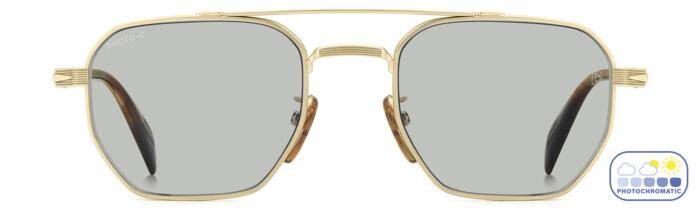 David Beckham DB 1229/S Classic Square Men Sunglasses 52mm