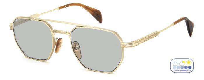 David Beckham DB 1229/S Classic Square Men Sunglasses 52mm