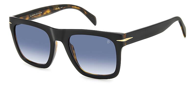 David Beckham DB 7000/S Flat Square Men's Sunglasses 54mm