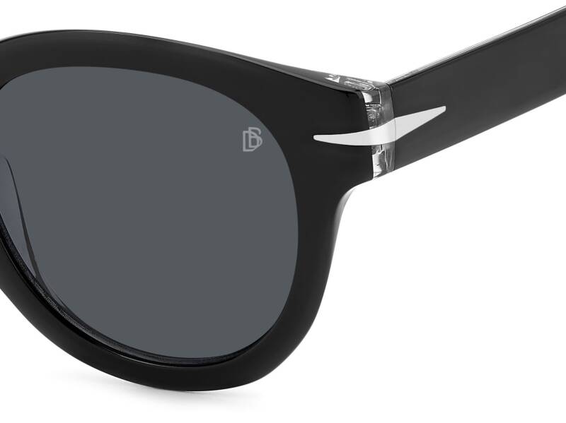 David Beckham DB 7041/S Flat Grey Men's Sunglasses