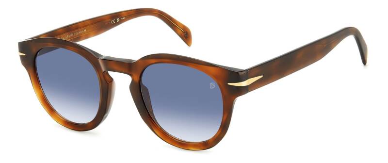 David Beckham DB 7041/S Flat Blue Square Men's Sunglasses