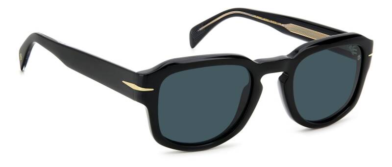 David Beckham DB 7098/S Blue Lens Men's Sunglasses