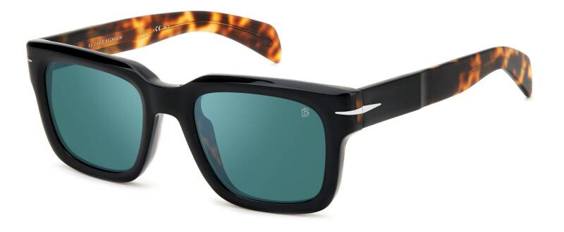 David Beckham DB 7100/S Green Lens Men's Sunglasses