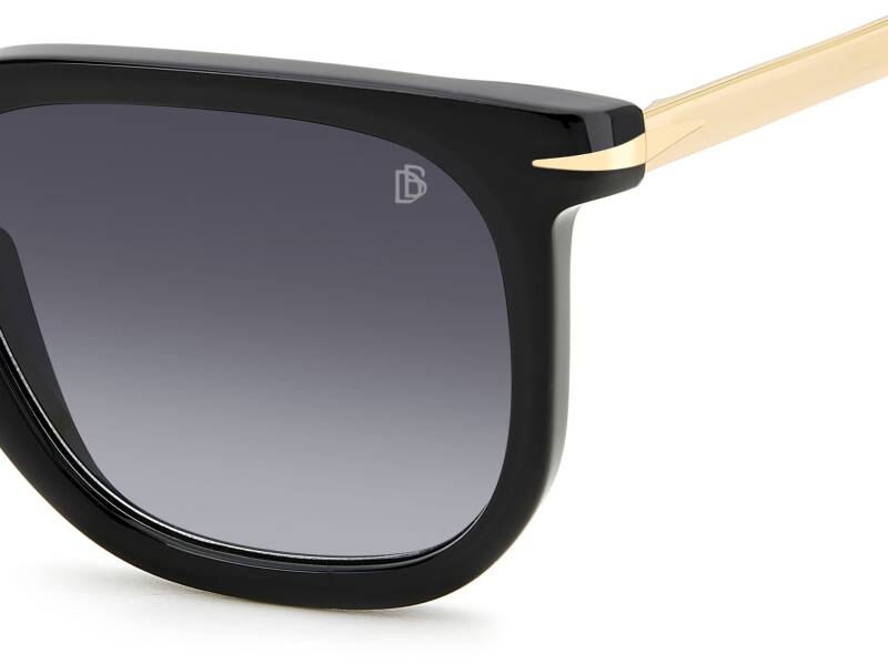 David Beckham DB 7119/S Dark Grey Square Sunglasses 1 Unit