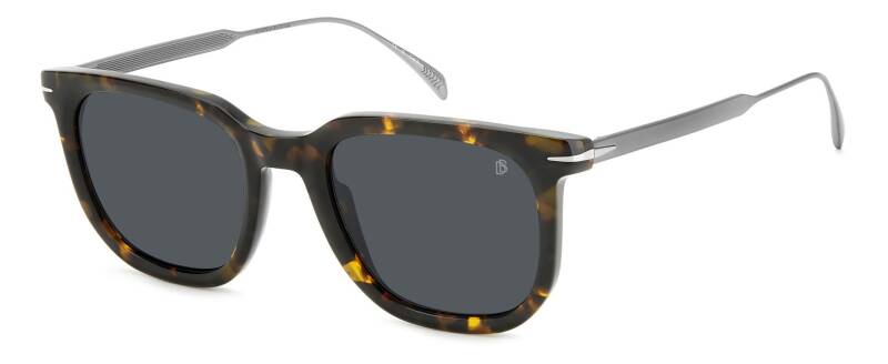 David Beckham DB 7119/S Grey Men's Square Sunglasses 51mm