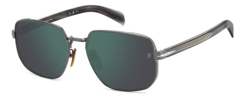 David Beckham DB 7121/G/S Green Lens Men's Sunglasses