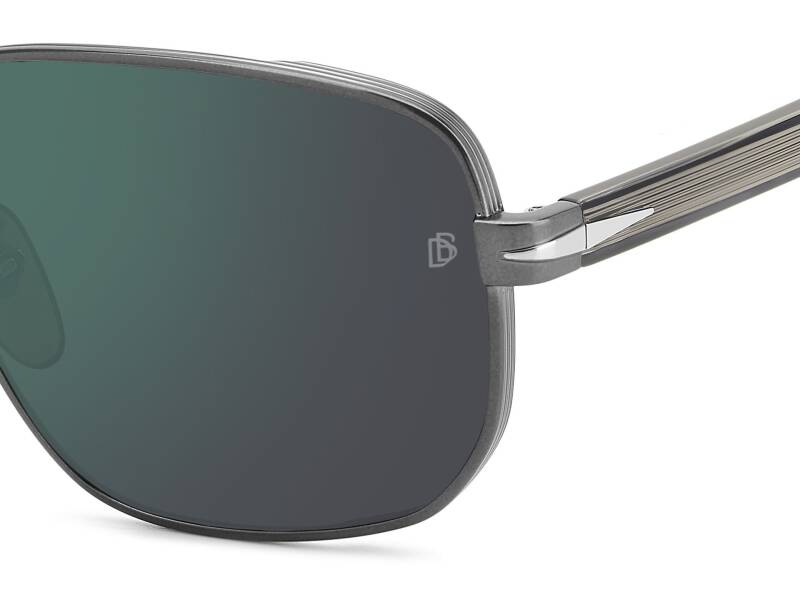David Beckham DB 7121/G/S Green Lens Men's Sunglasses