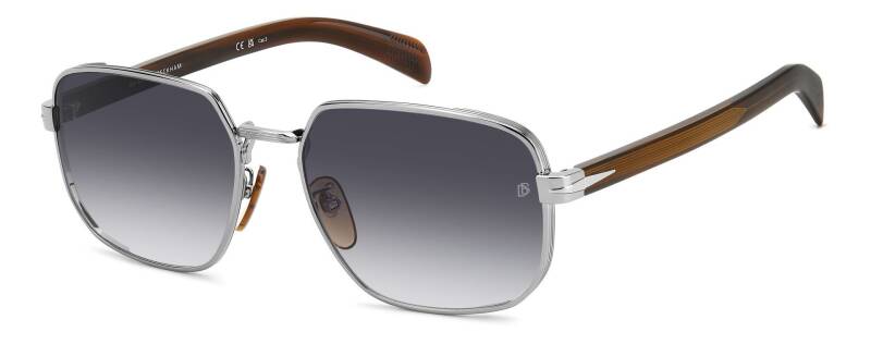 David Beckham DB 7121/G/S Dark Grey Square Men's Sunglasses