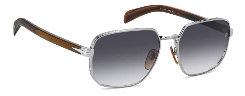 David Beckham DB 7121/G/S Dark Grey Square Men's Sunglasses