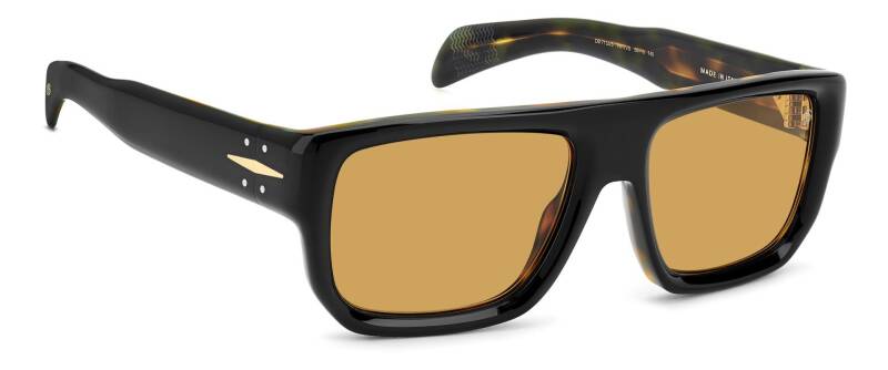David Beckham DB 7132/S Orange Men's Sunglasses 56mm