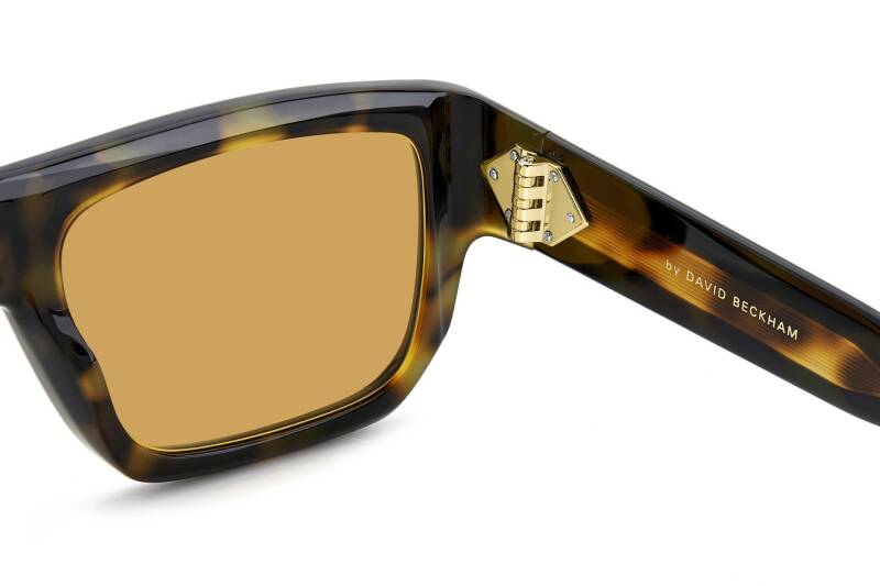 David Beckham DB 7132/S Orange Men's Sunglasses 56mm