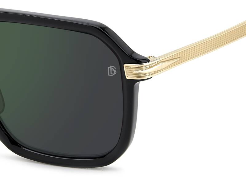 David Beckham DB 7136/S Green Men's Sunglasses 56mm