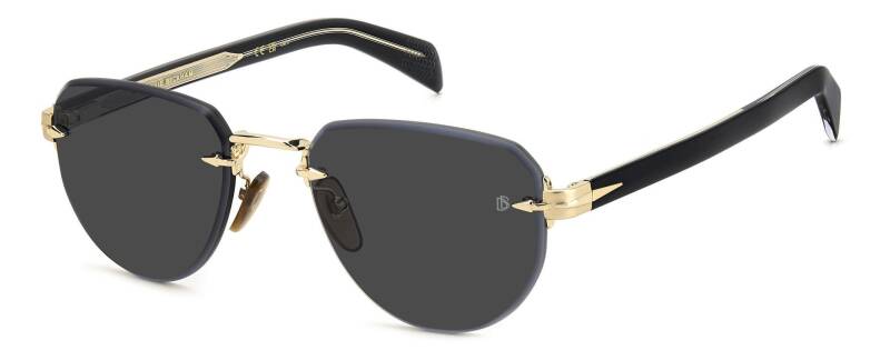 David Beckham DB 7144/S Grey Men's Sunglasses 55mm